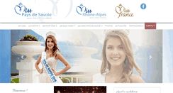 Desktop Screenshot of miss-pays-de-savoie.com